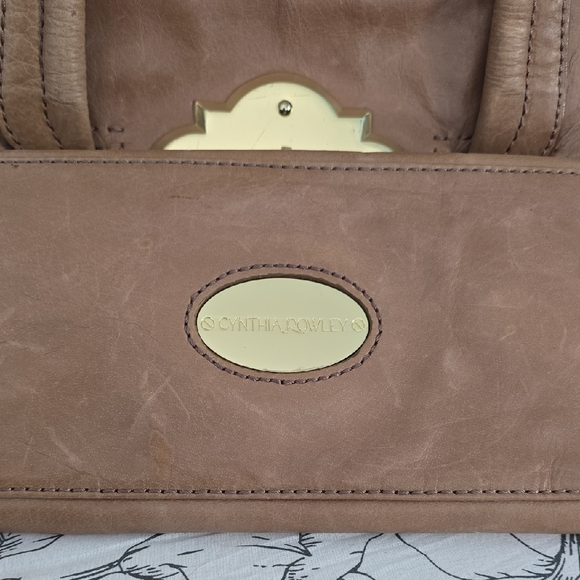 Cynthia Rowley Tan Leather Satchel - Picture 4 of 7